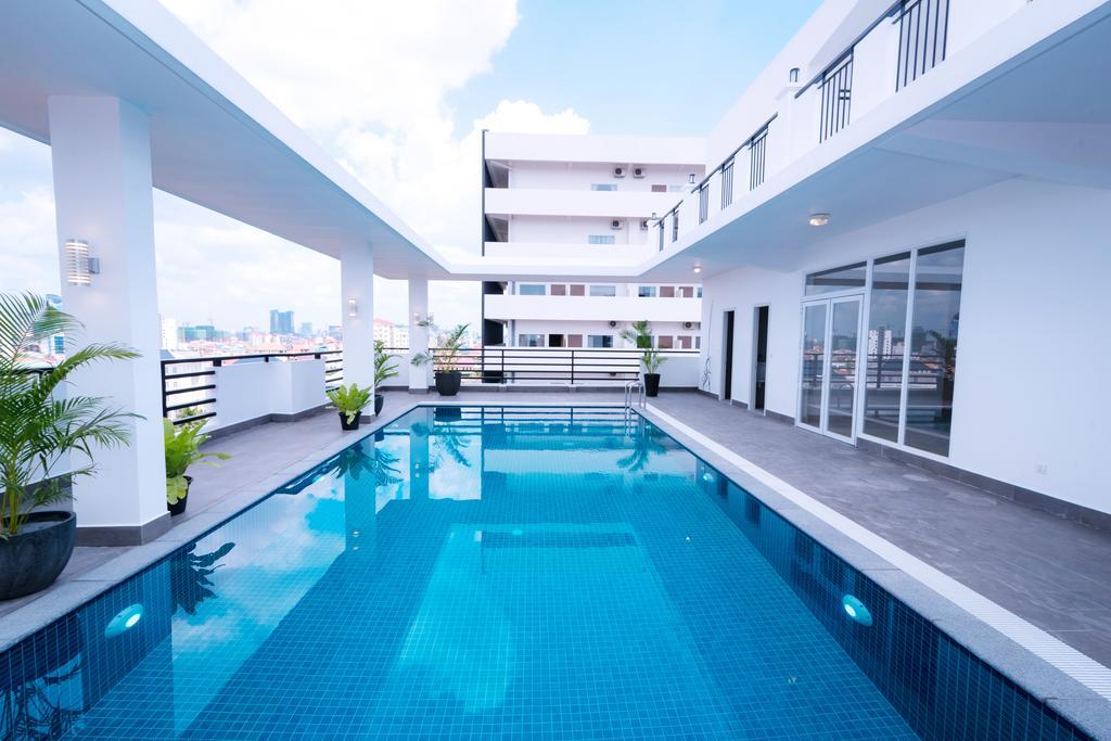 Sun Apartment Phnom Penh Luaran gambar